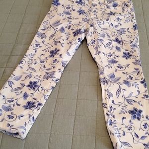 Jjill authentic fit cropped jeans